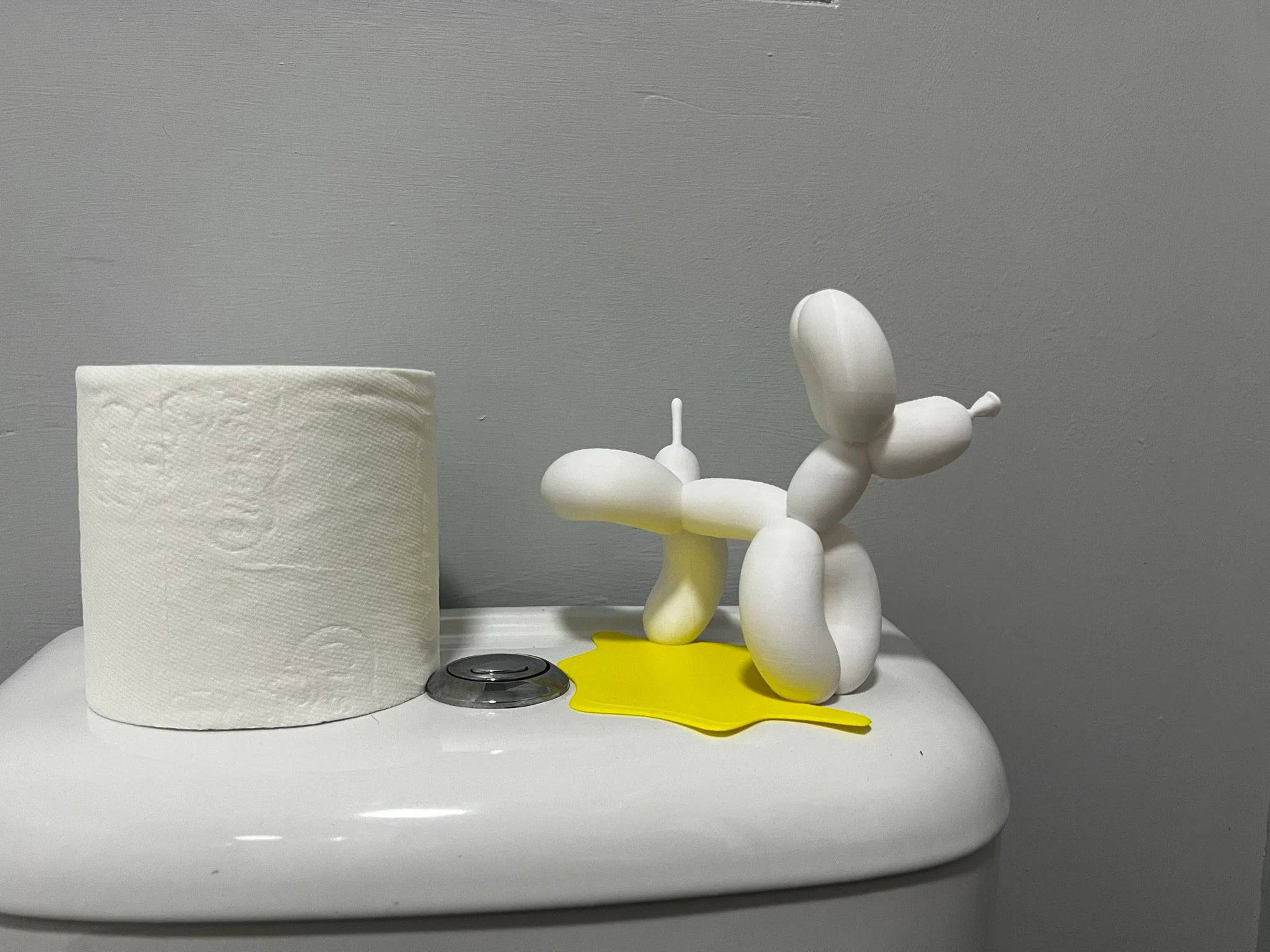 Peeing Balloon Dog - Xeon Crafts 