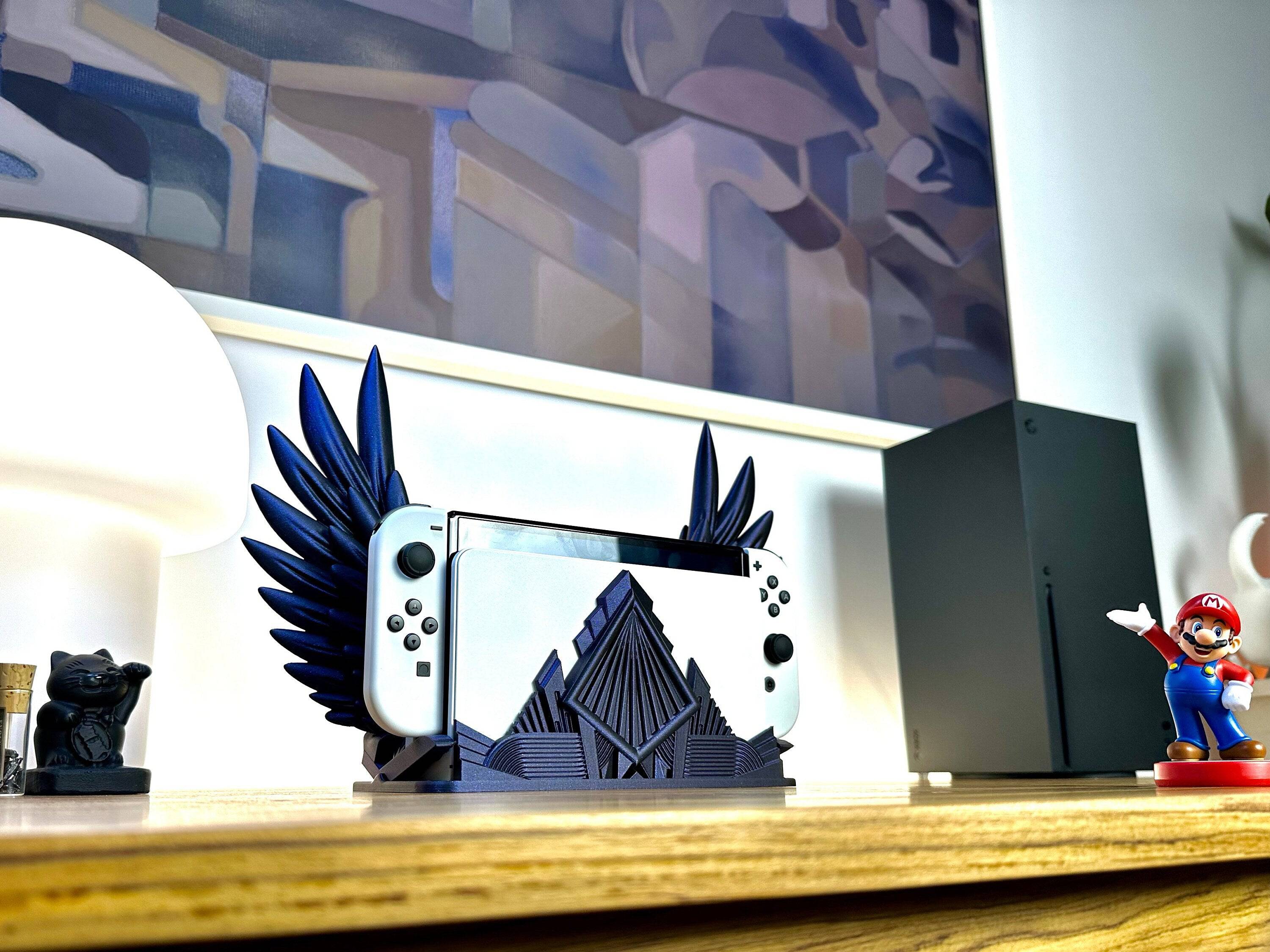 Art Deco Wings Switch Dock - Xeon Crafts 