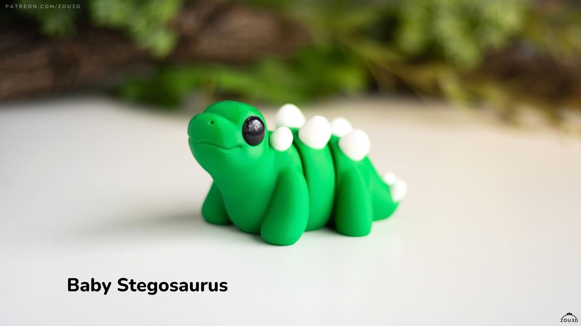 Baby Stegosaurus Keyring / Model