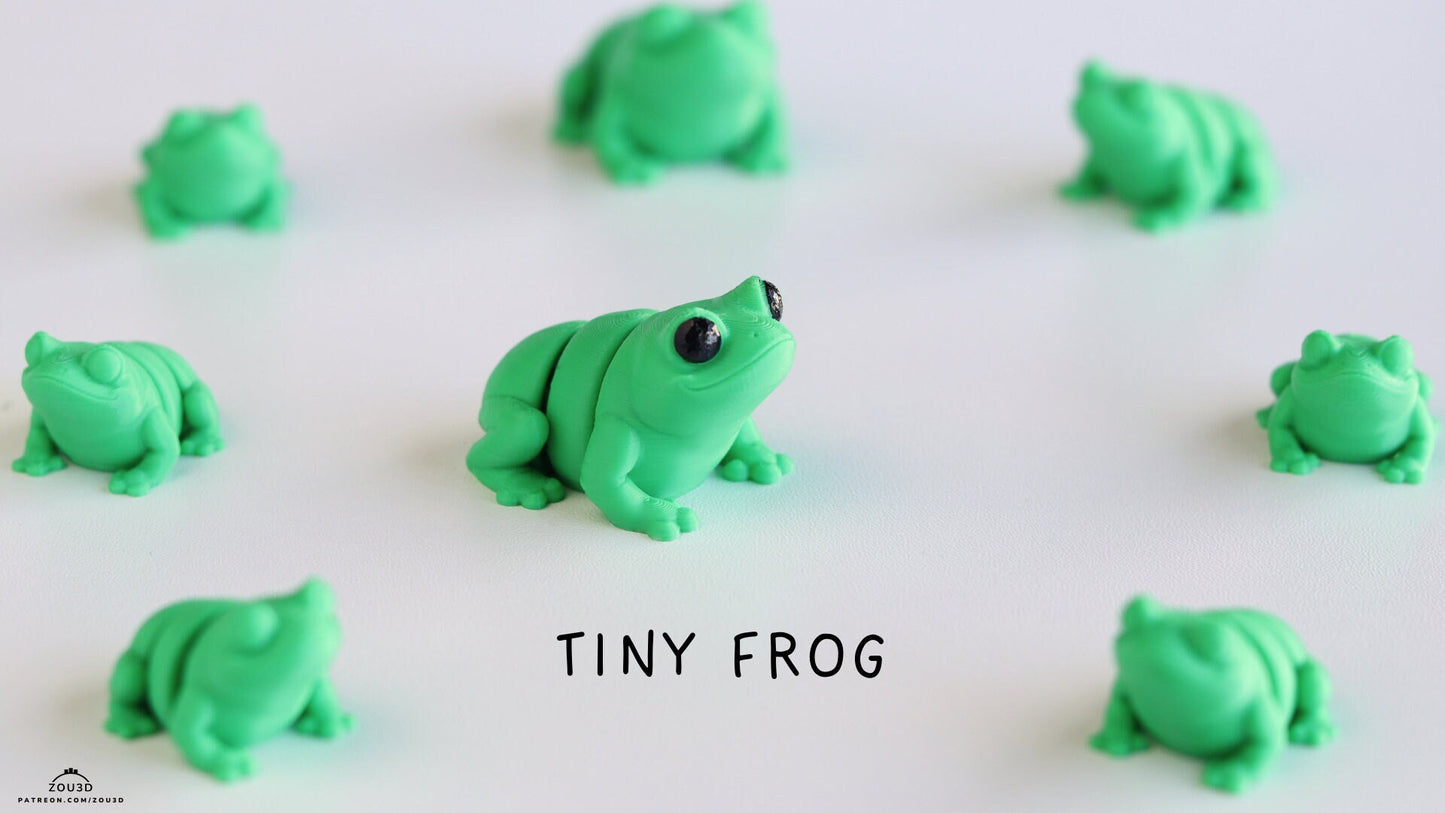 Tiny Frog Keychain / Model