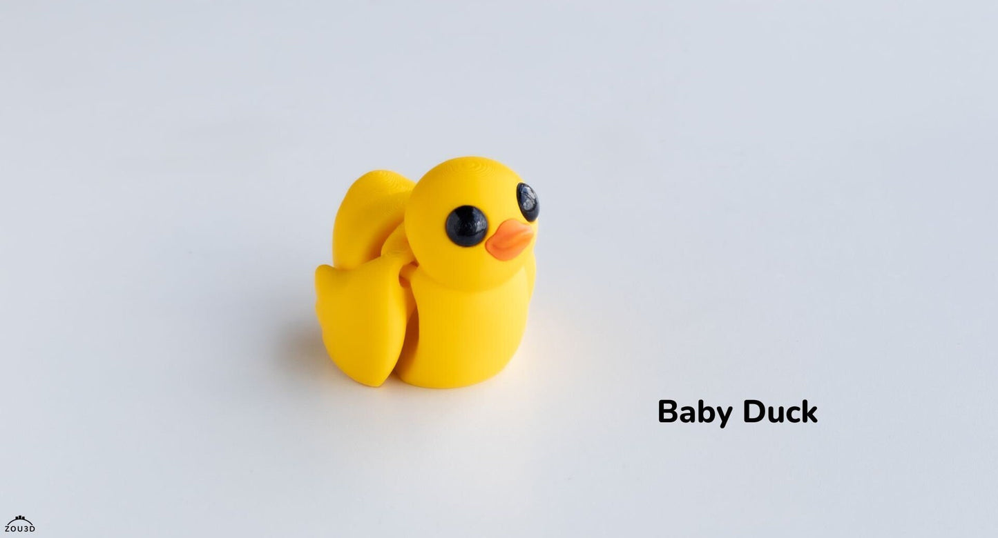 Baby Duck Keyring / Model