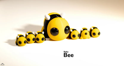 Baby Bee Keyring / Model