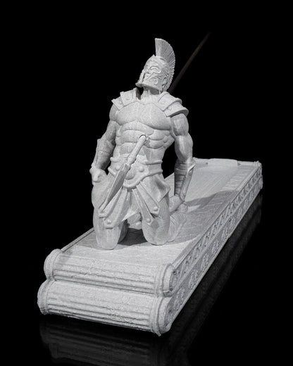 Fallen Warrior Incense Holder