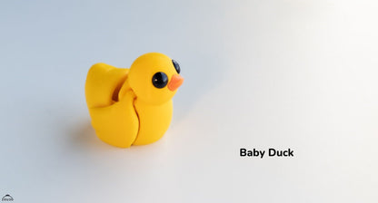 Baby Duck Keyring / Model