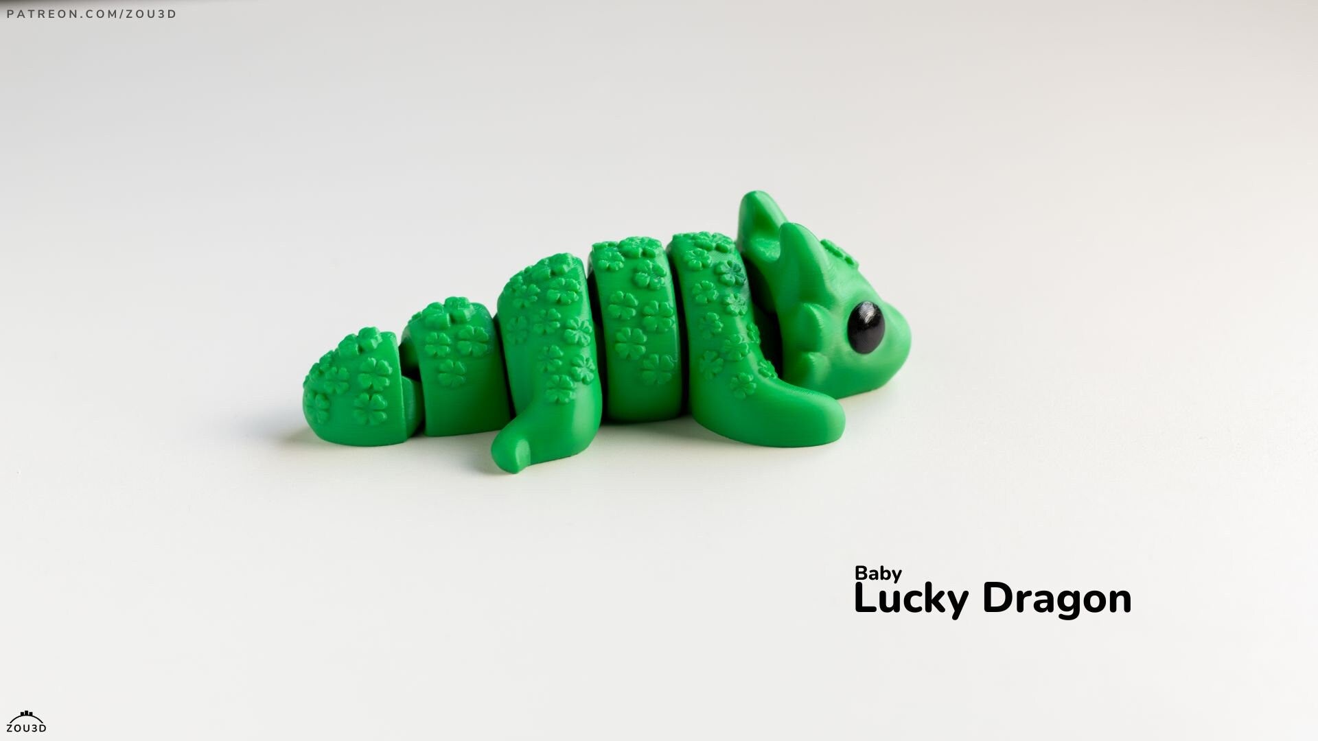 Baby Lucky Dragon Keyring / Model