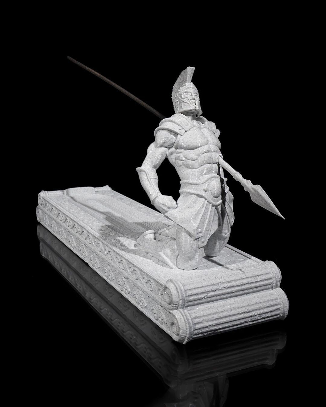 Fallen Warrior Incense Holder