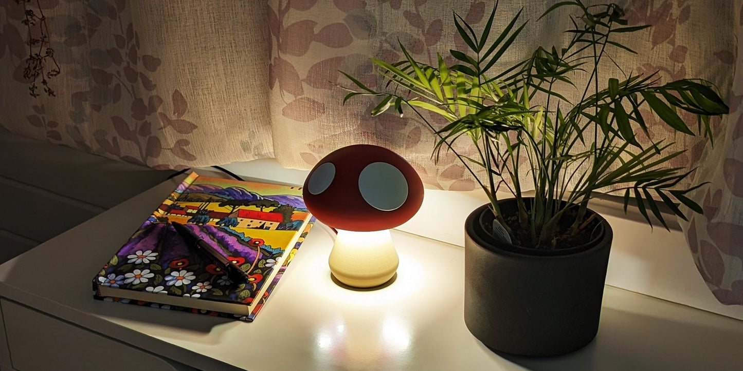 Mushroom Desk Lamp / USB Powered