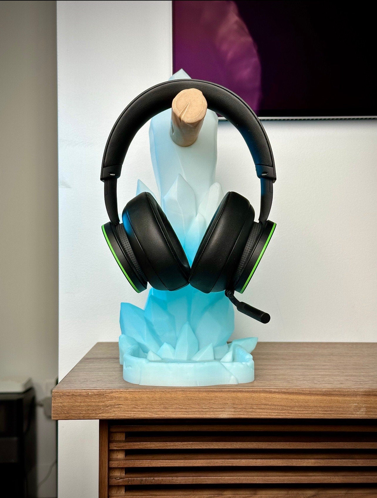 Crystal Headphone Stand