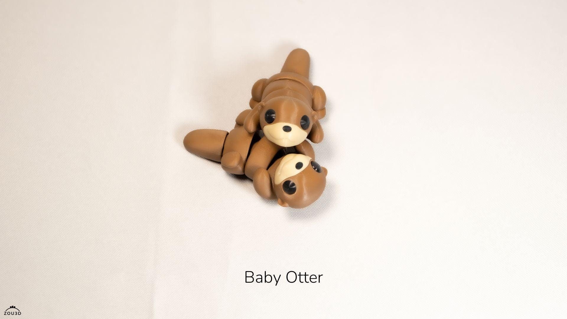 Baby Otter Keyring / Model