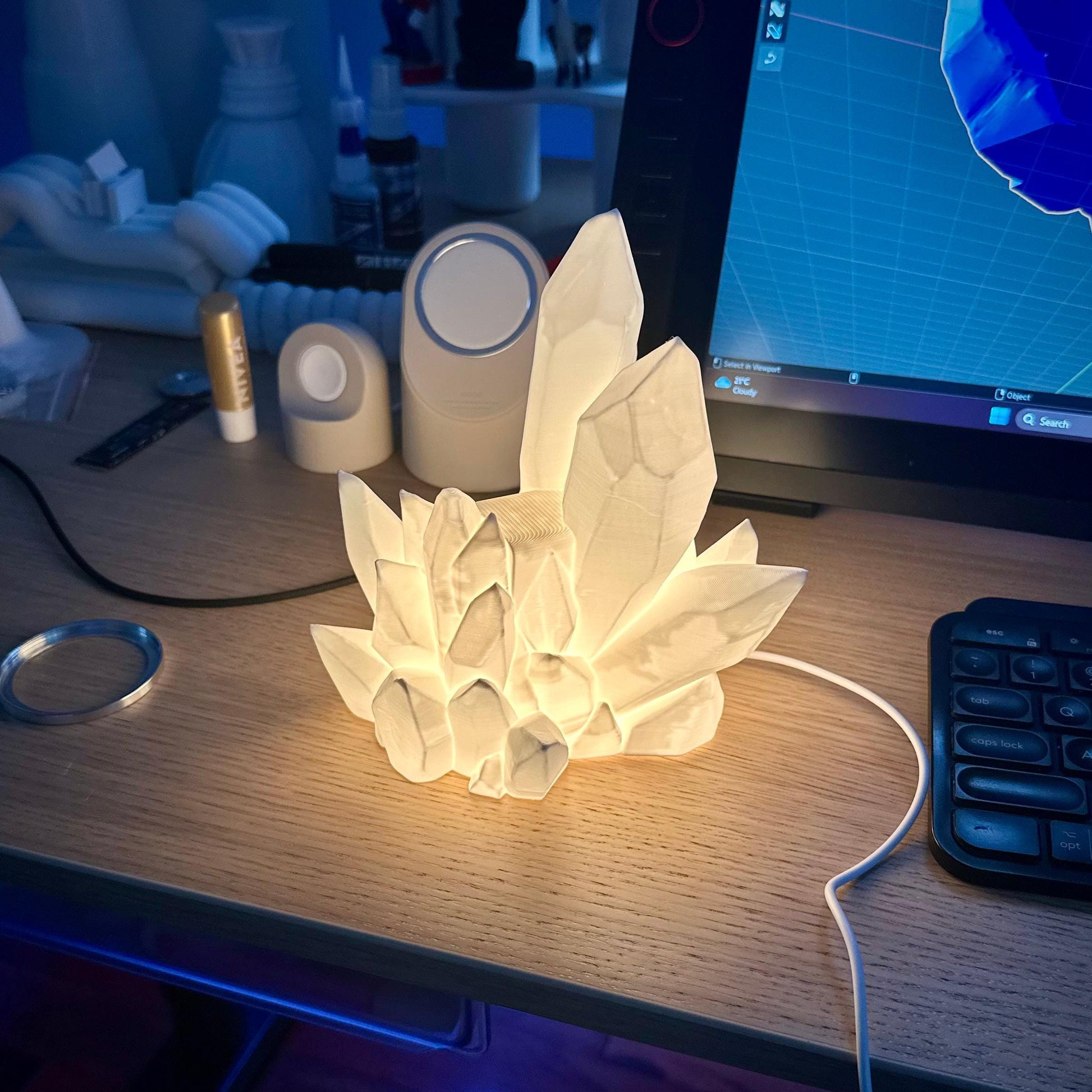 Crystal Controller Holder - LED Version