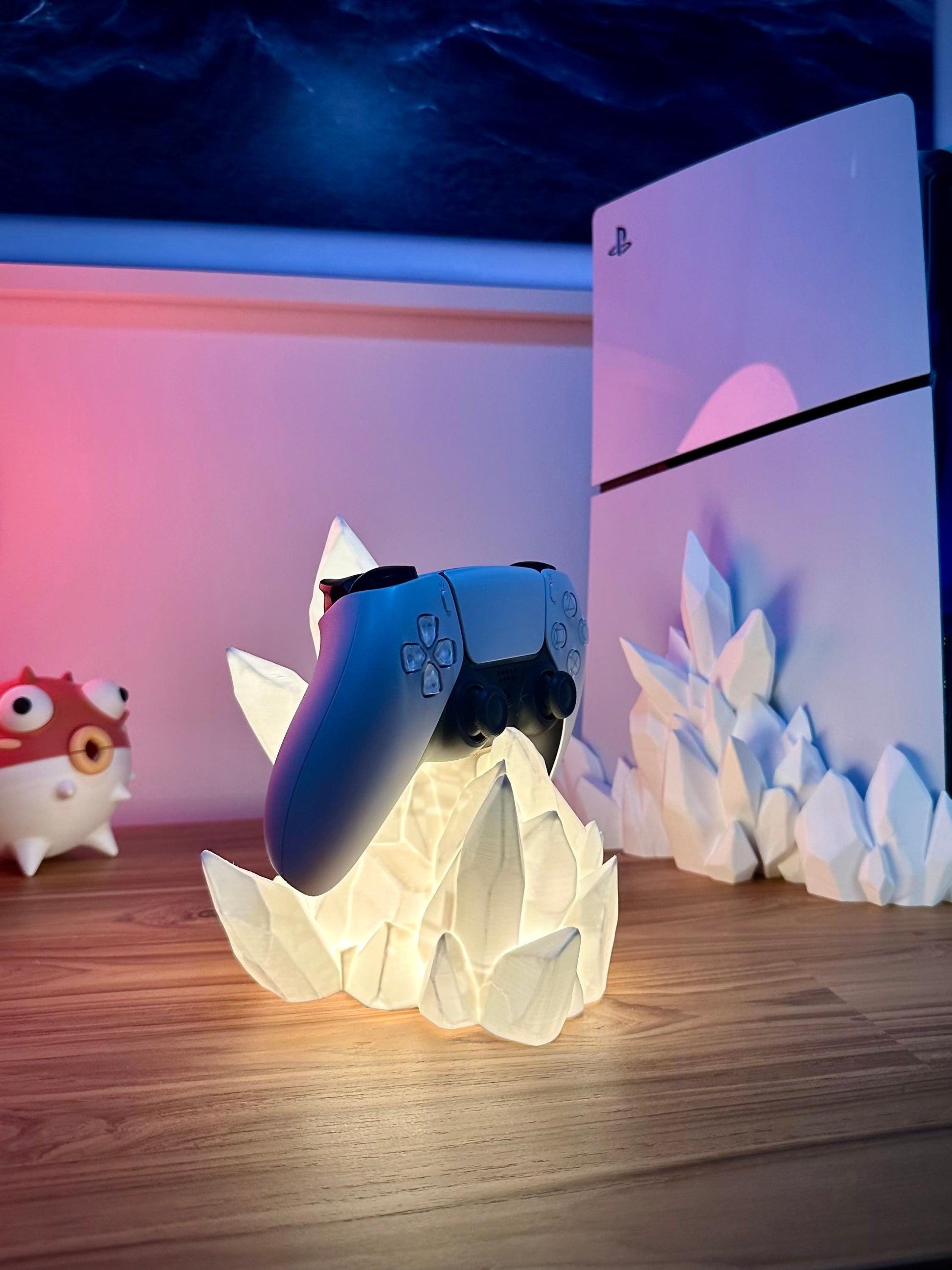 Crystal Controller Holder - LED Version