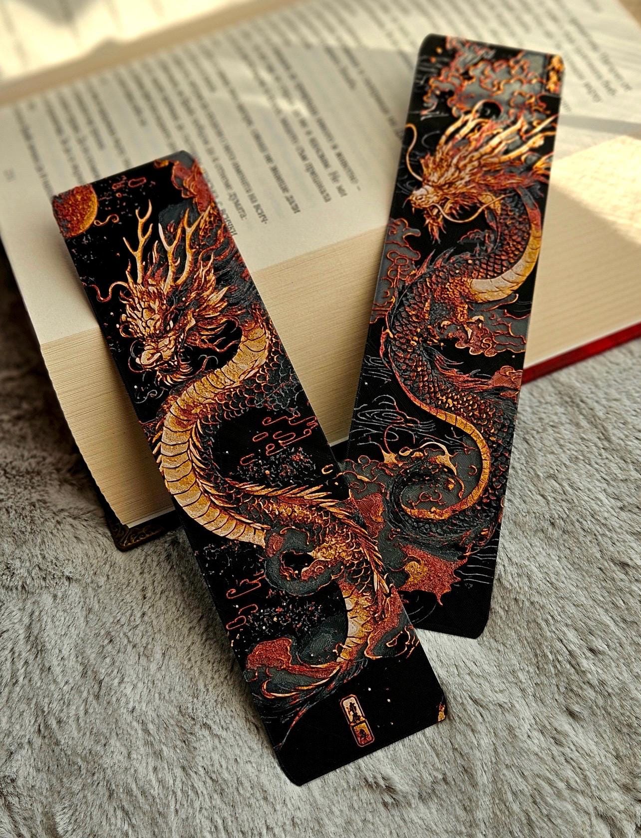 Legendary Dragon Bookmark Set