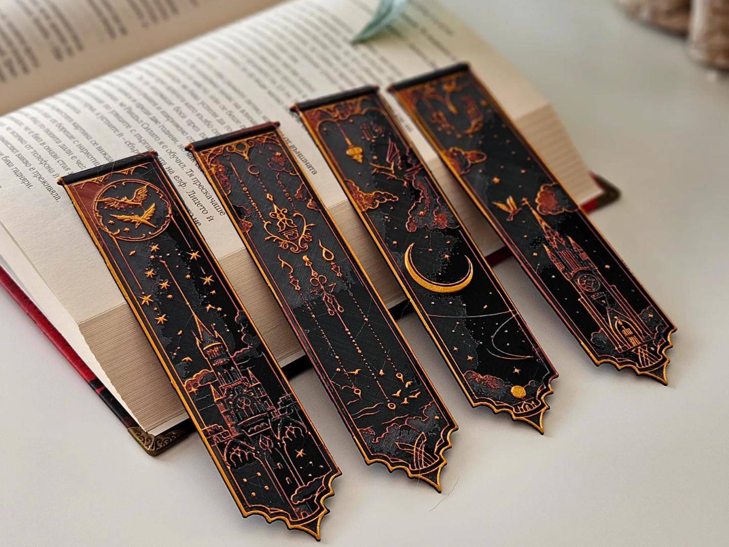 Magic inspired Bookmark Set