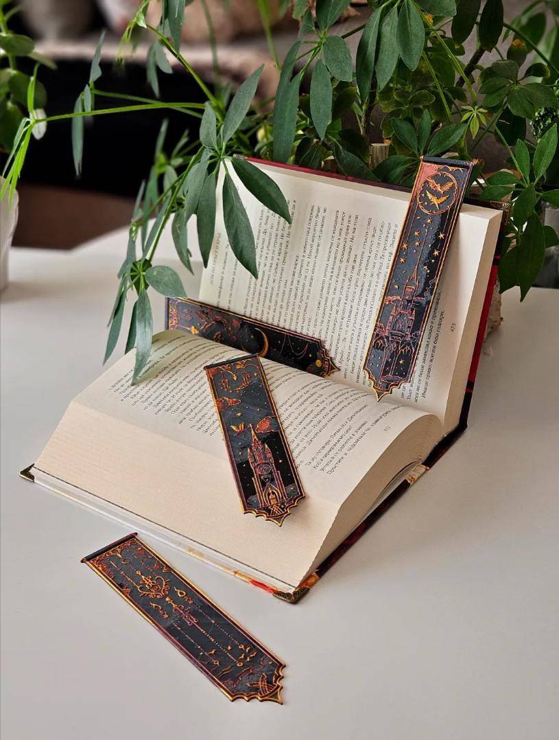 Magic inspired Bookmark Set