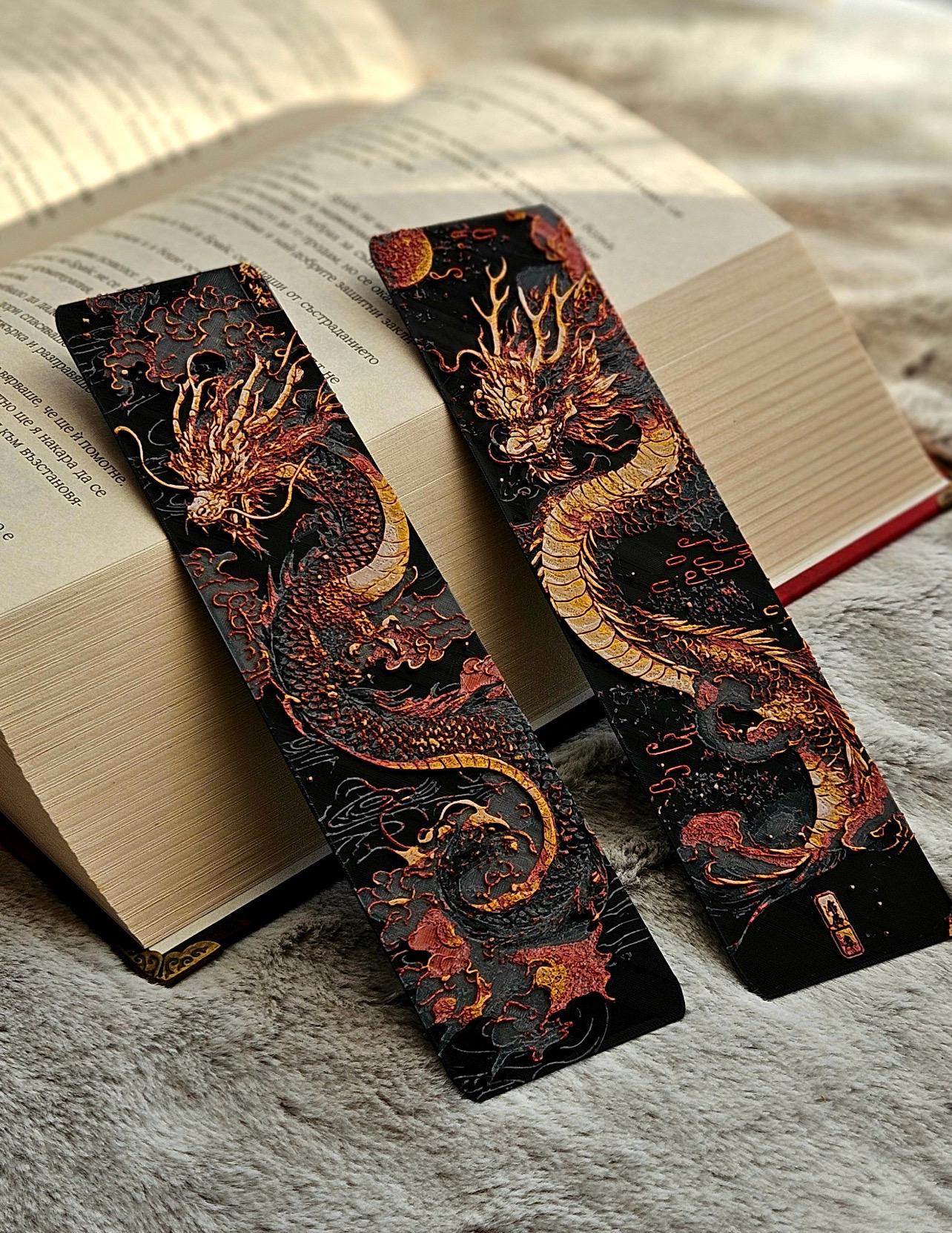 Legendary Dragon Bookmark Set