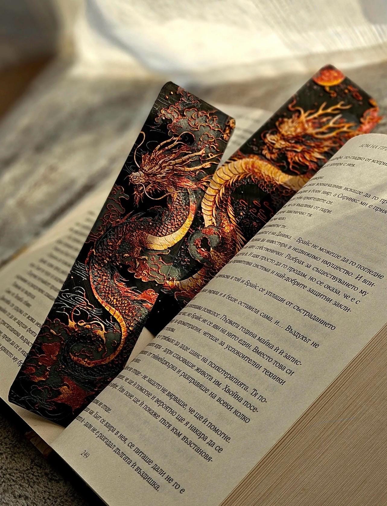 Legendary Dragon Bookmark Set