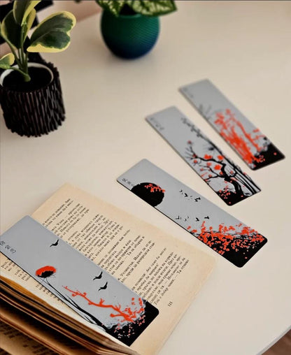 Japanese Blossom Bookmark set