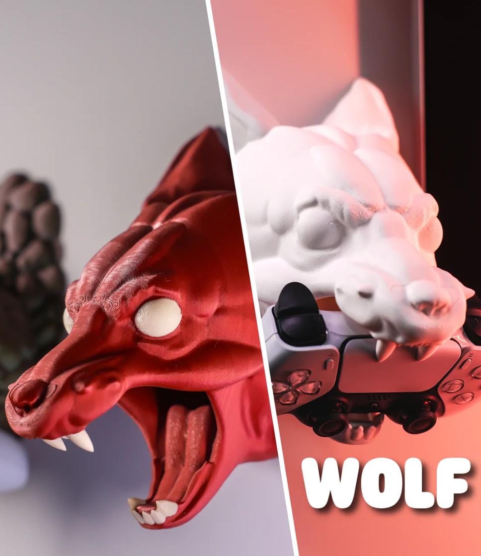 Wolf Controller Holder