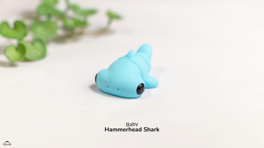 Baby Hammerhead Shark Keyring / Model