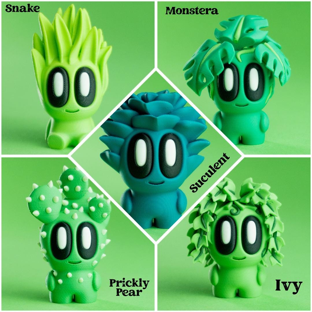 Blob Plant Desk Companion | Collectable