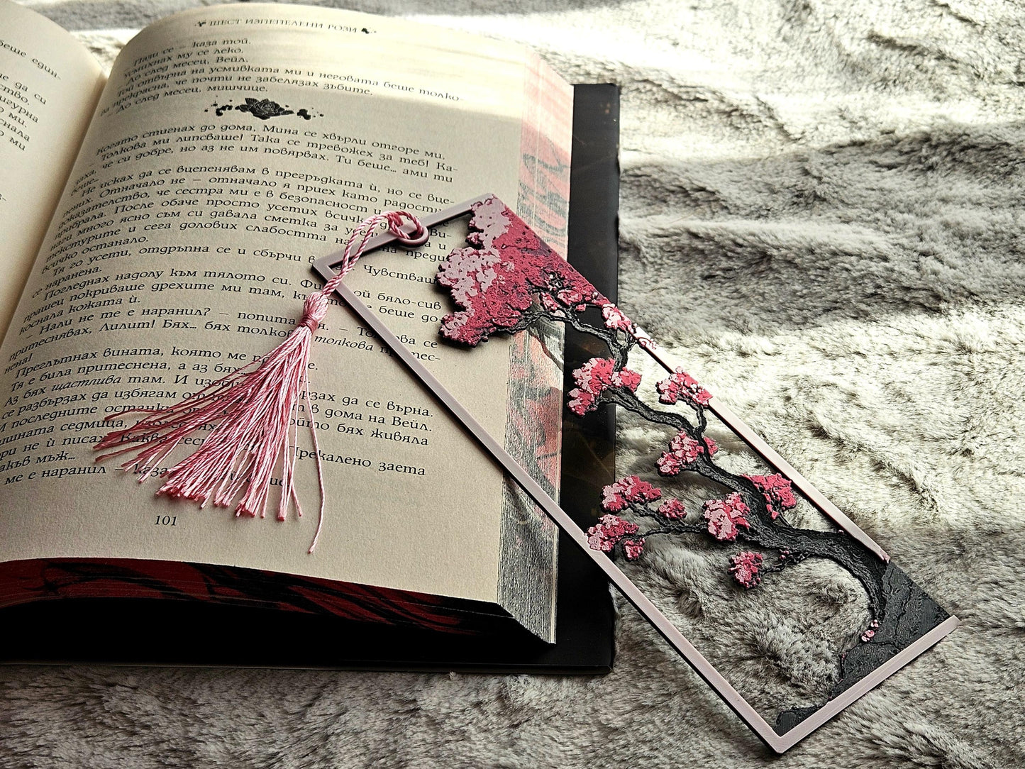 Sakura Tree Bookmark | Japanese inspired
