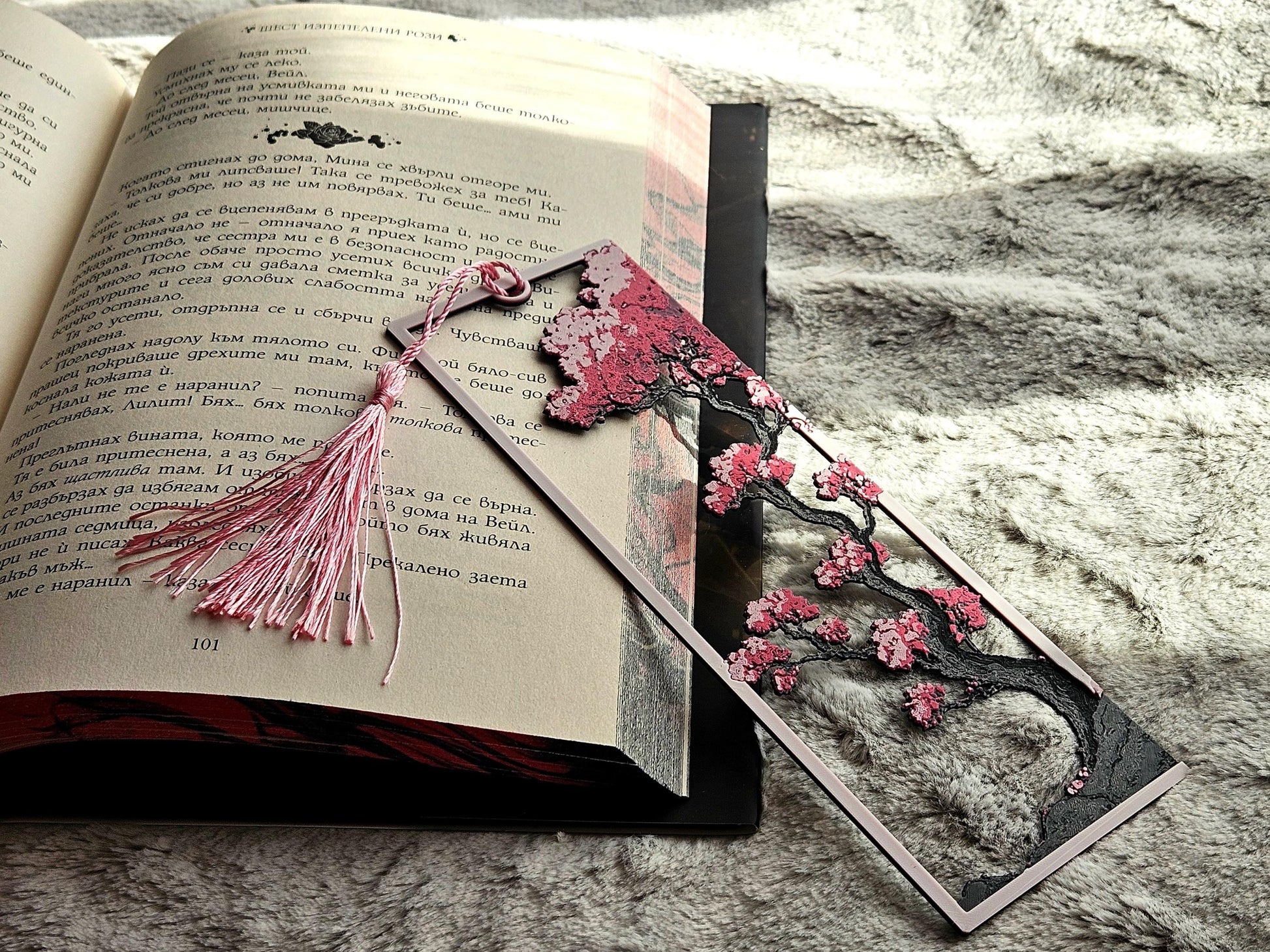 Sakura Tree Bookmark | Japanese inspired