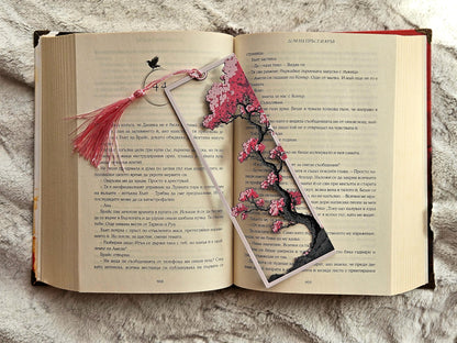 Sakura Tree Bookmark | Japanese inspired