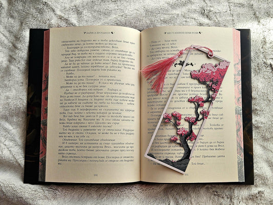 Sakura Tree Bookmark | Japanese inspired