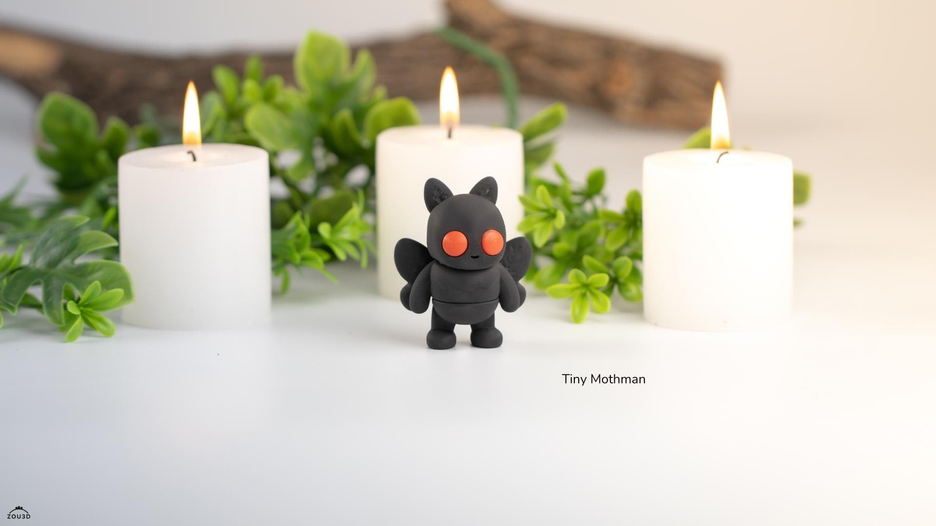 Tiny Mothman Keychain / Model