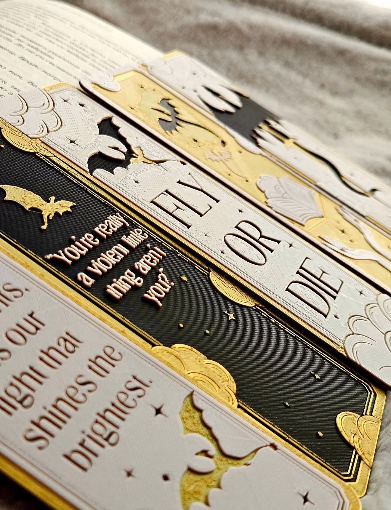 Dragon Inspired Bookmark Set | Fantasy Bookmarks for Readers, Dragon Lover Gift