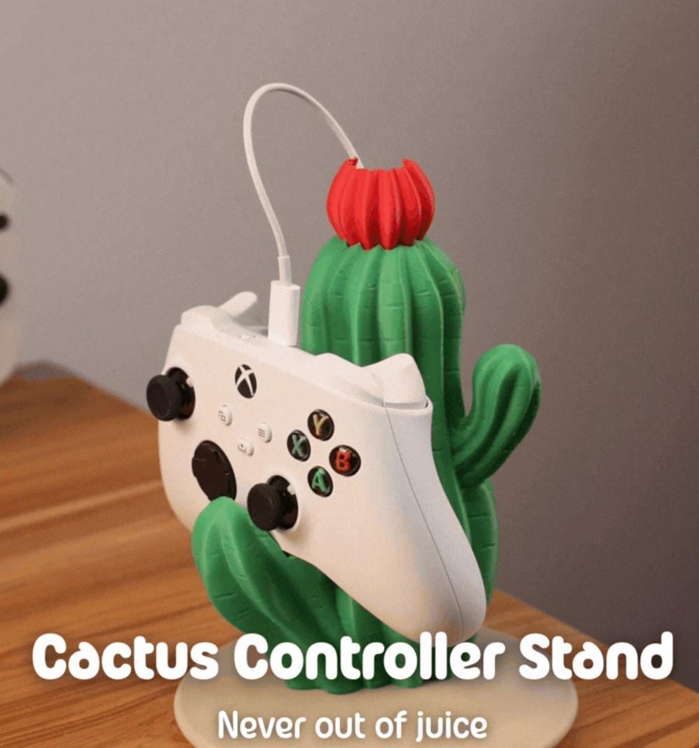 Cactus Controller Stand
