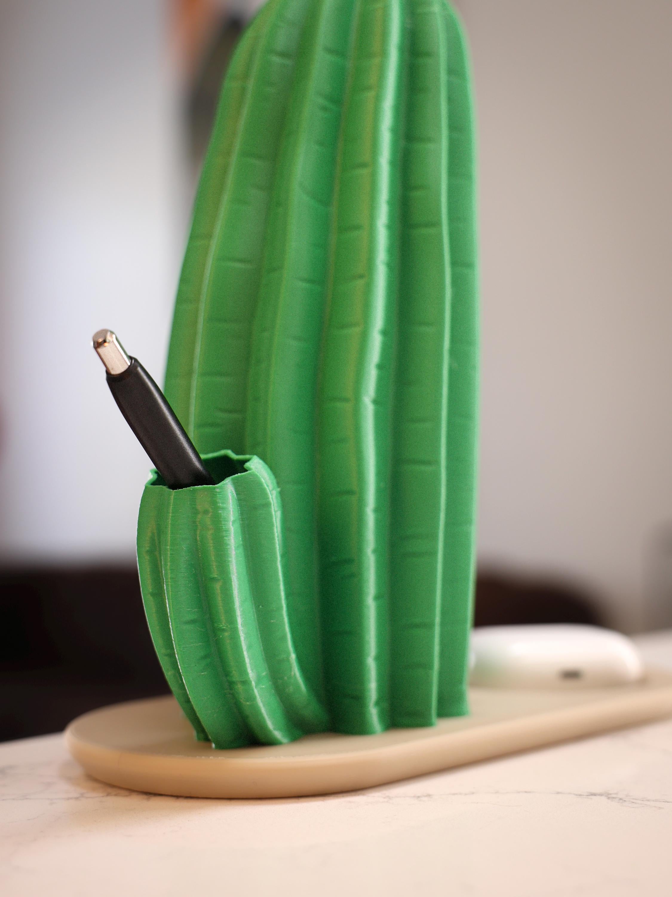 Cactus Vase and Stand