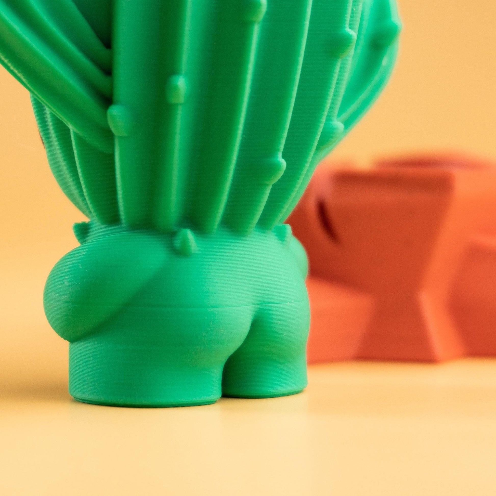 Blob Desert Plant Collectables | Mini Cactus Desk Companion, Plant Decor