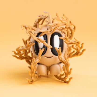 Blob Desert Plant Collectables | Mini Cactus Desk Companion, Plant Decor