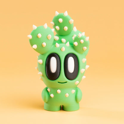 Blob Desert Plant Collectables | Mini Cactus Desk Companion, Plant Decor