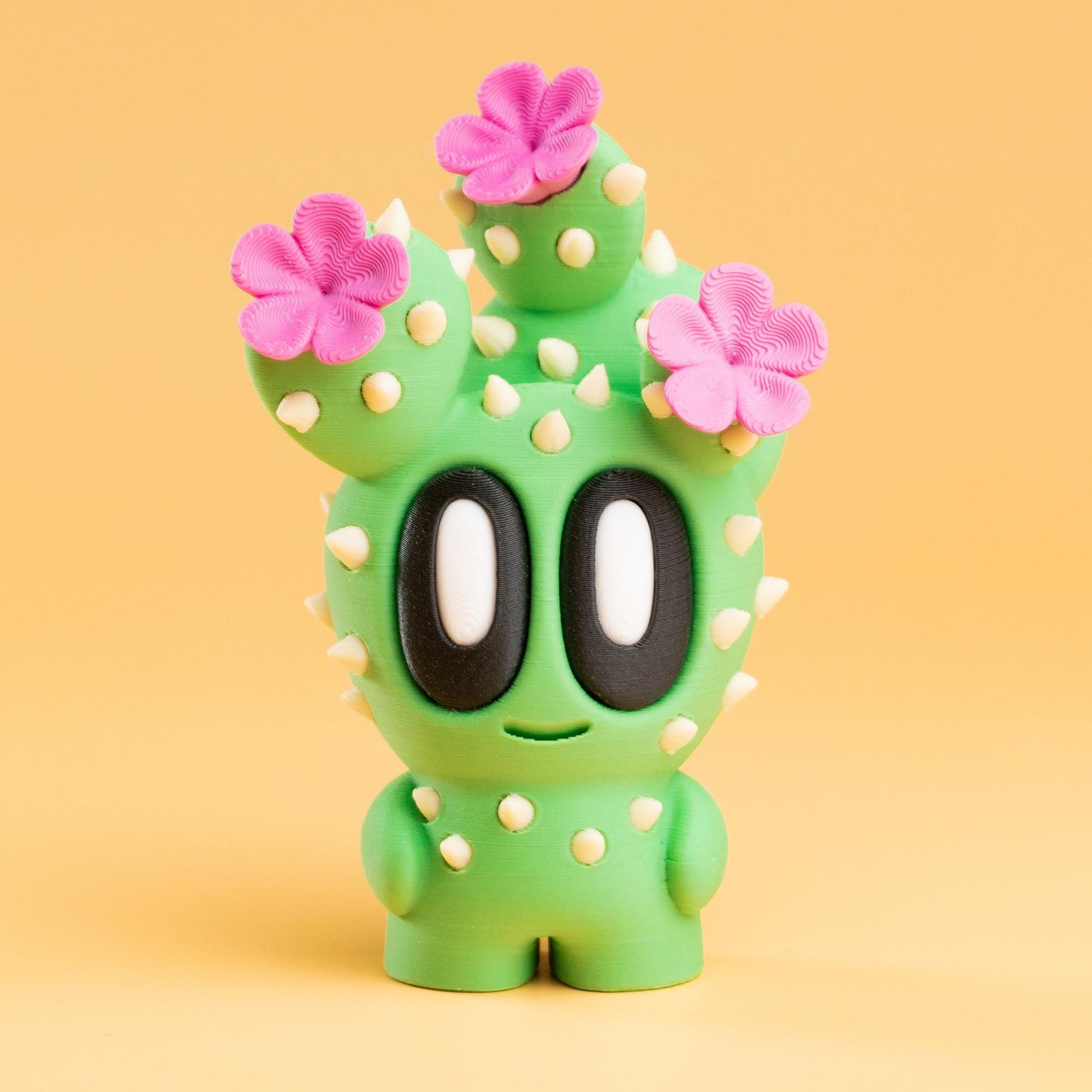 Blob Desert Plant Collectables | Mini Cactus Desk Companion, Plant Decor