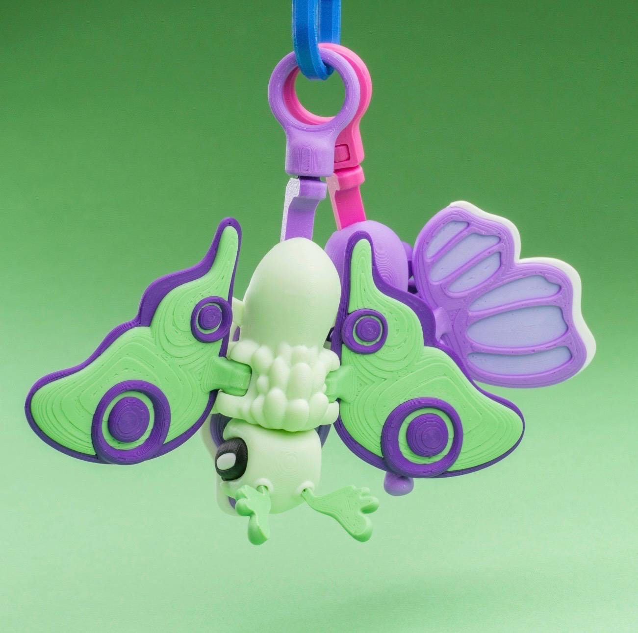 Blob Butterflies | Mini Desk Companion | Insect Collectable