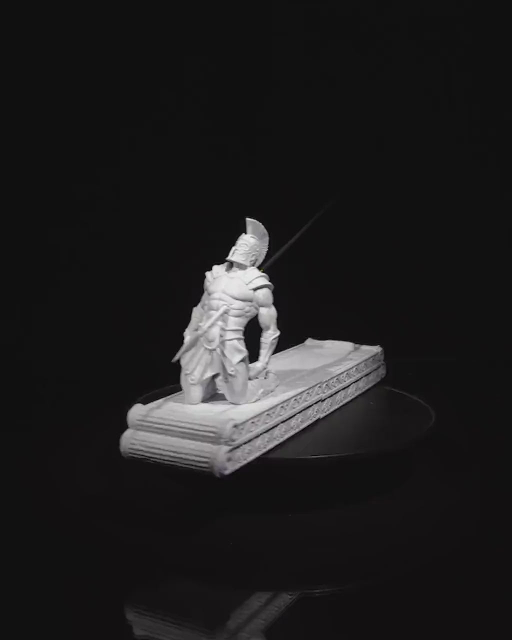 Fallen Warrior Incense Holder