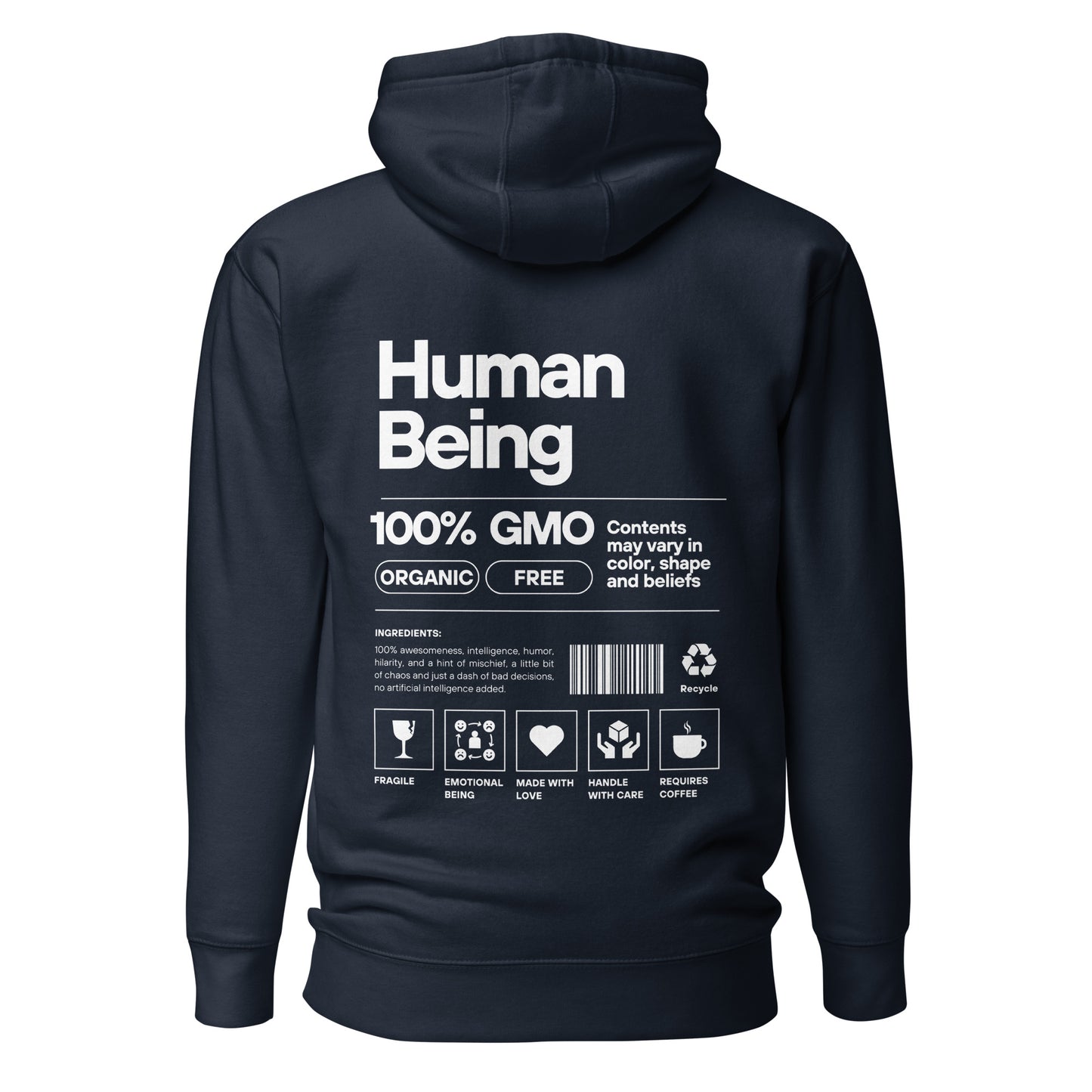 Unisex Human Being Hoodie