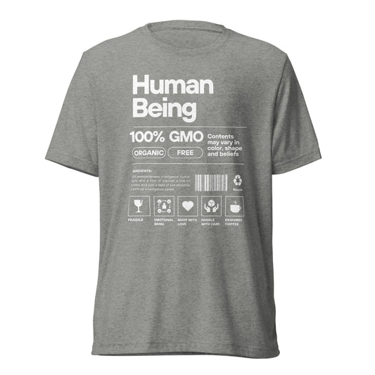 Unisex Human Being T-Shirt - Xeon Crafts 