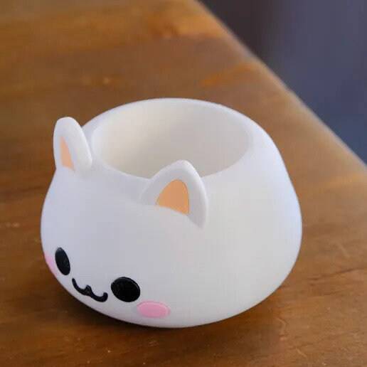 Cute Cat Planter - Xeon Crafts 