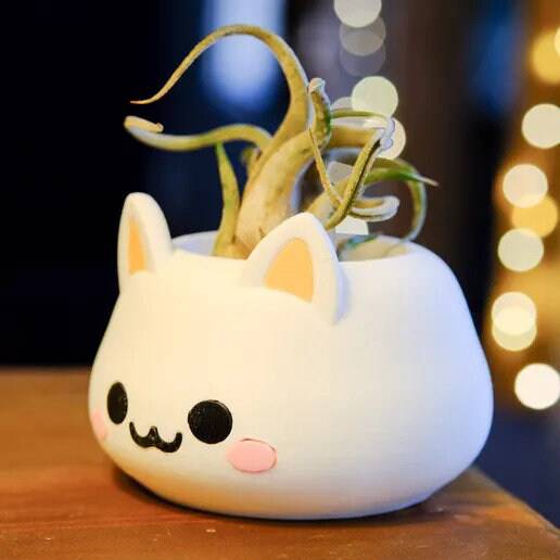 Cute Cat Planter - Xeon Crafts 