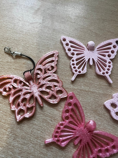 Butterfly Keyrings