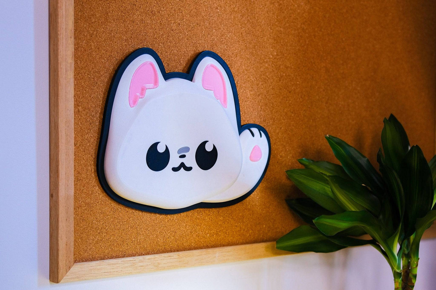 Kawaii Cat Wall Decoration - Xeon Crafts 