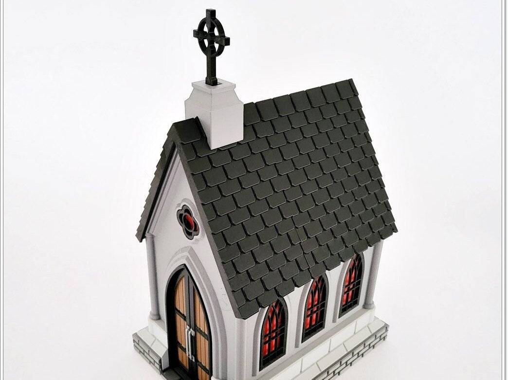 Gothic Chapel Candy Jar - Xeon Crafts 