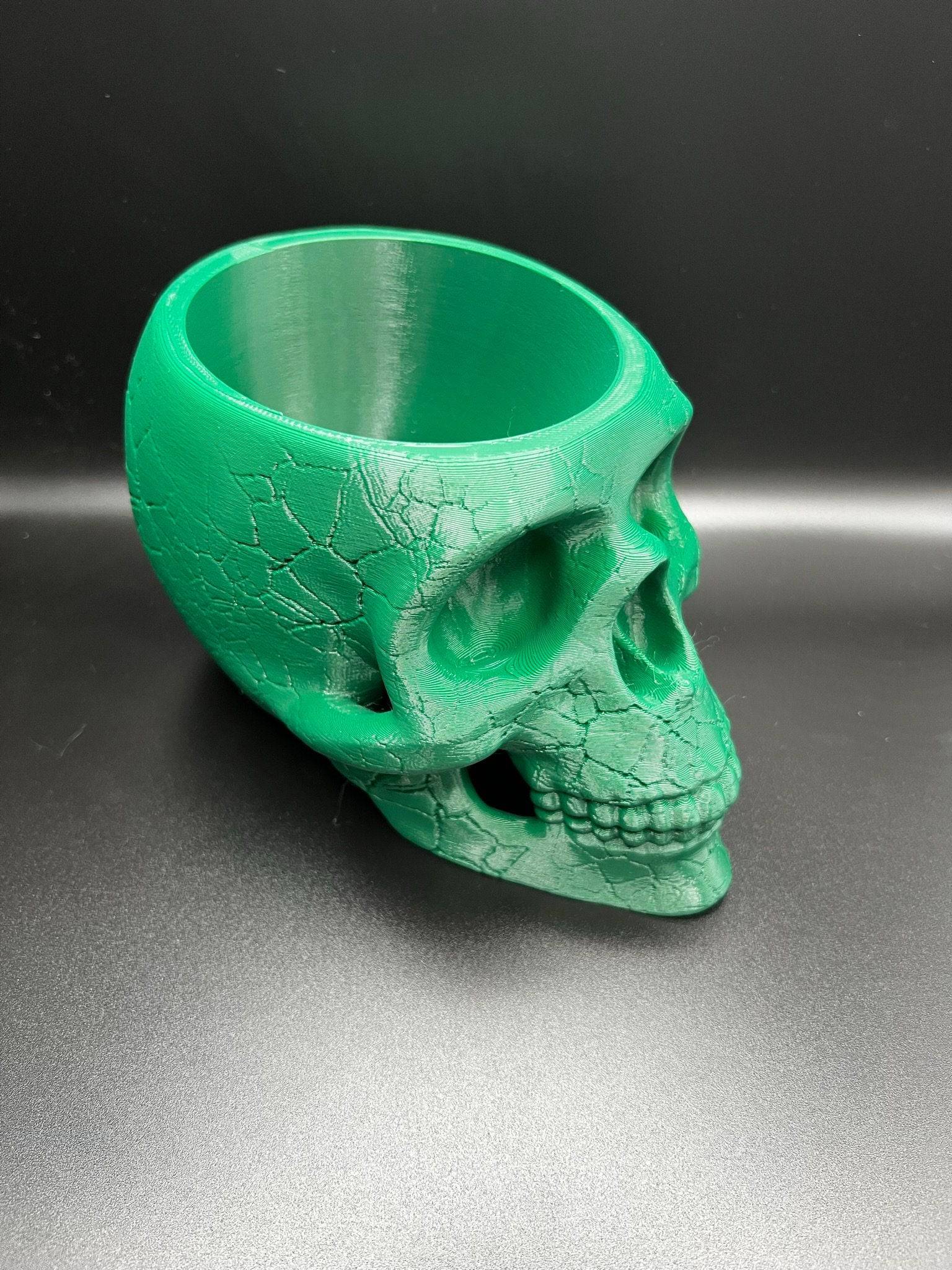 Cracked Skull Bowl - Xeon Crafts 