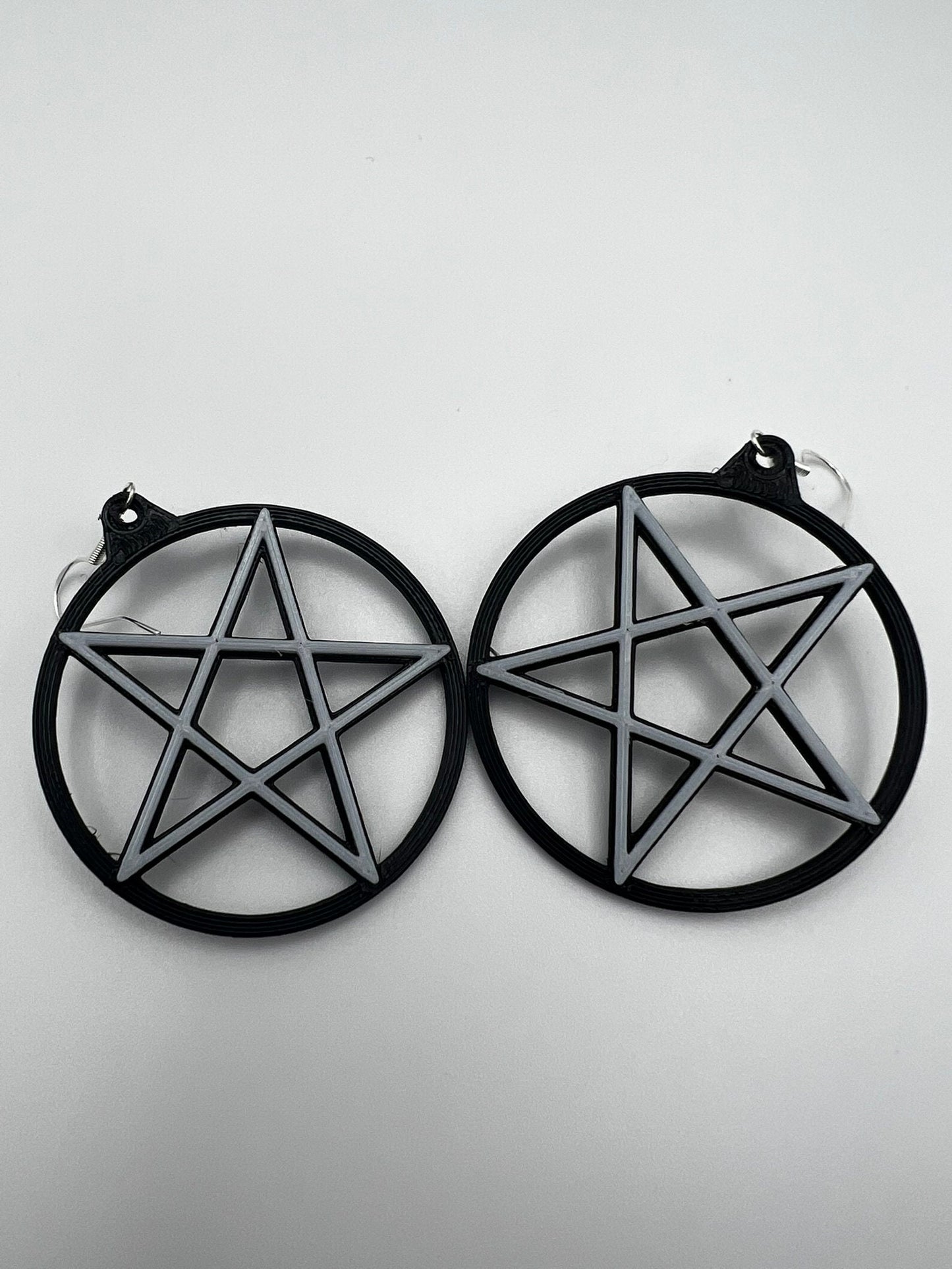 Pentagram Earrings (Glow in Dark)