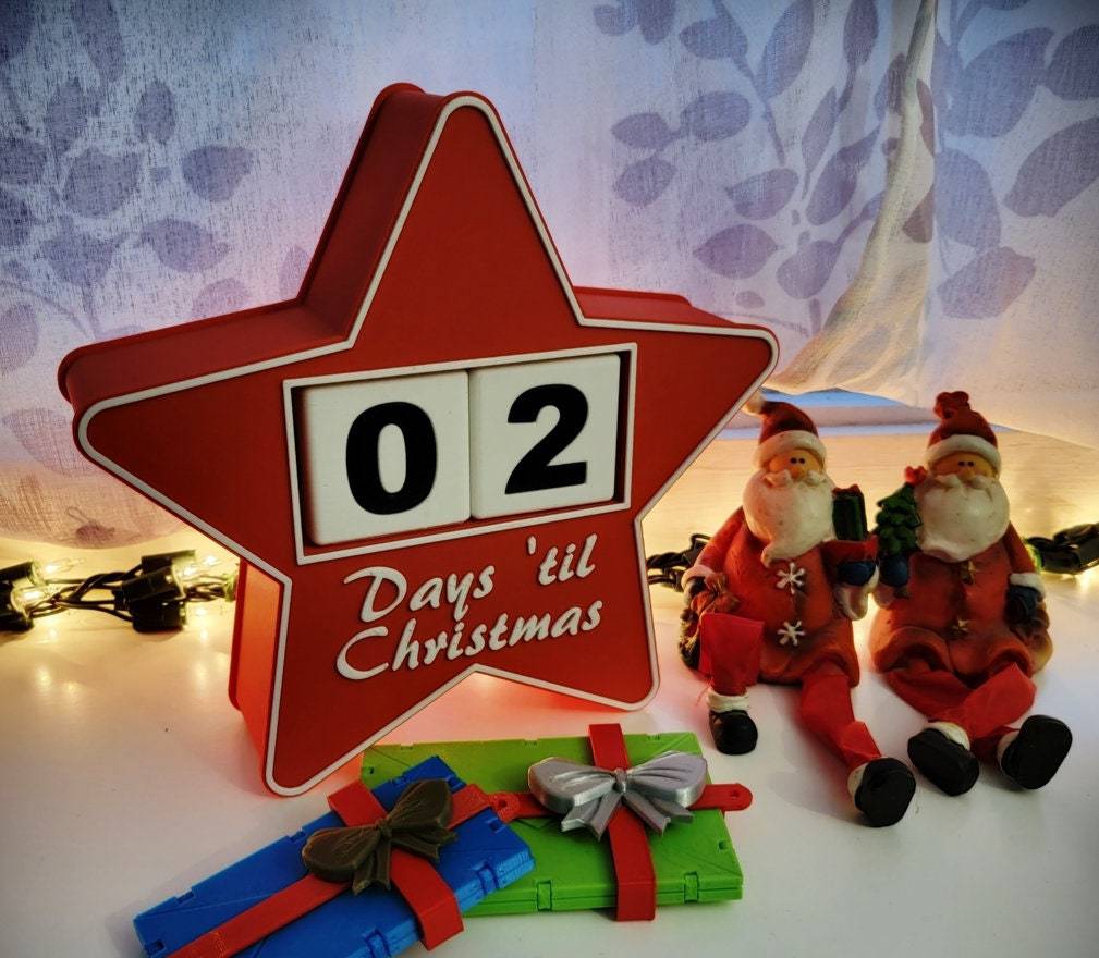 Christmas Count Down - Xeon Crafts 