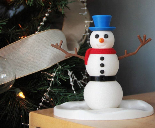 Happy Snowman Decoration - Xeon Crafts 
