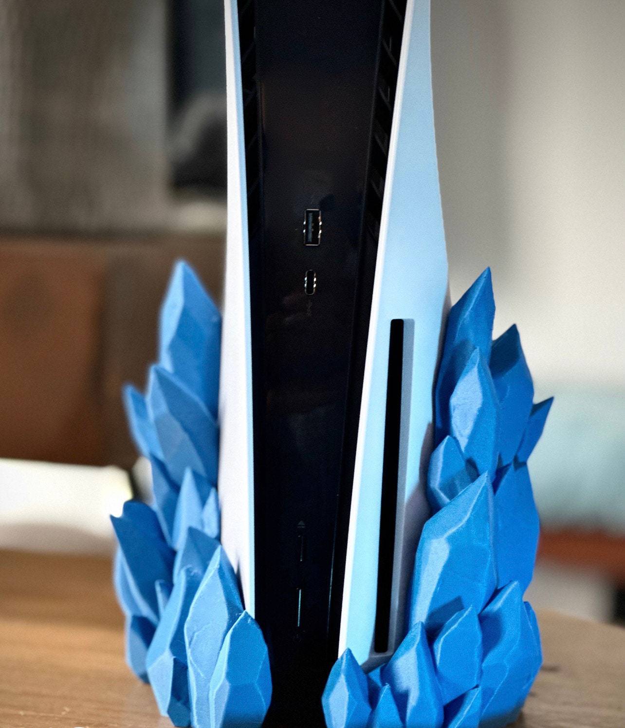 Crystal Stand for PS5 (Disc & Digital version) - Xeon Crafts 